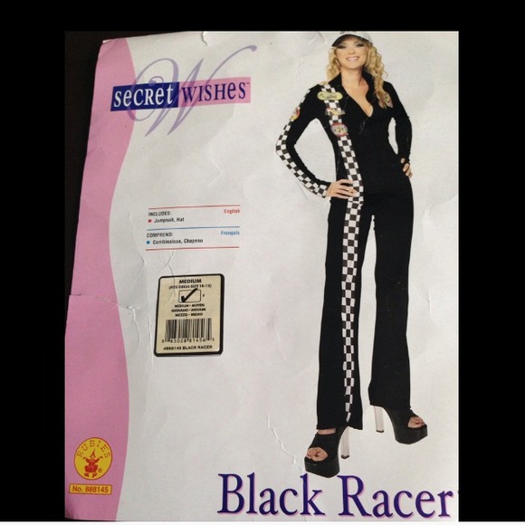 🎃 Halloween costume black racer 🚘