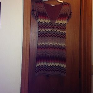 Vintage style sweater dress