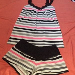 Shorts & tank night gown