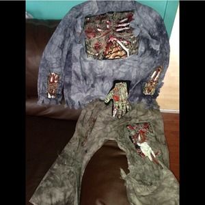 👻 Halloween costume boys zombie🎃