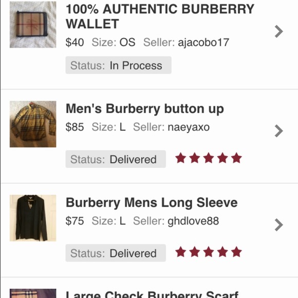 More burberry I've purchased.  Tag me !