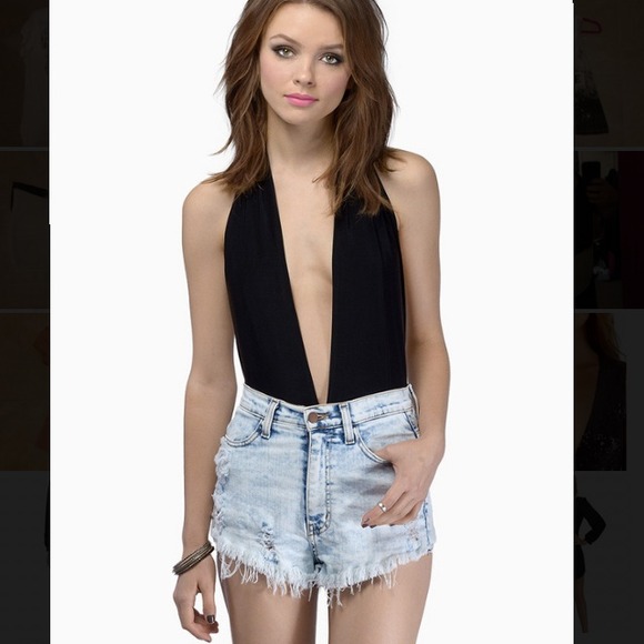 Black Tobi Bodysuit
