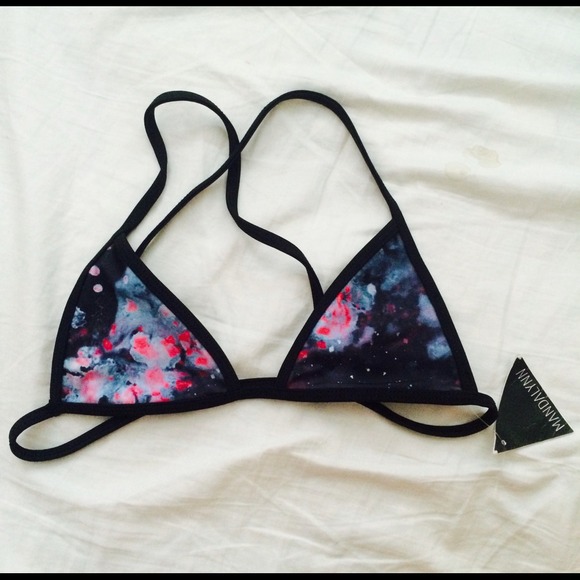Brand new Mandalynn space bikini top