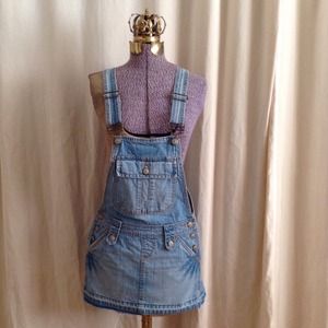 No Boundaries cute skirt overalls
