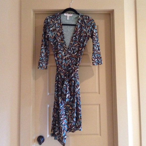DVF wrap dress