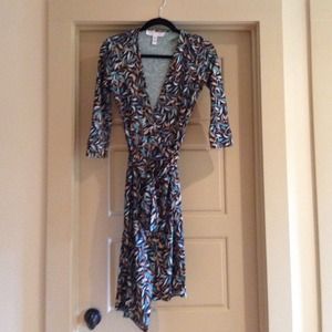 DVF wrap dress