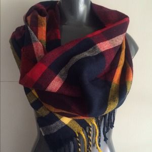 Plaid scarf