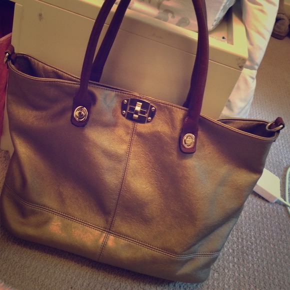 Gold Tote