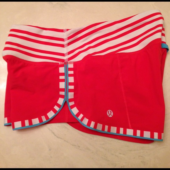SOLD.   RARE!!  Lululemon speed shorts. - Picture 2 of 4