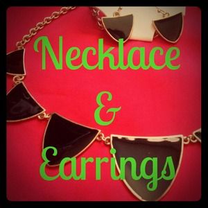 Necklace and earring set