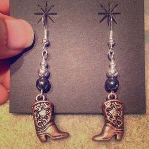 Cowboy Boot Earrings