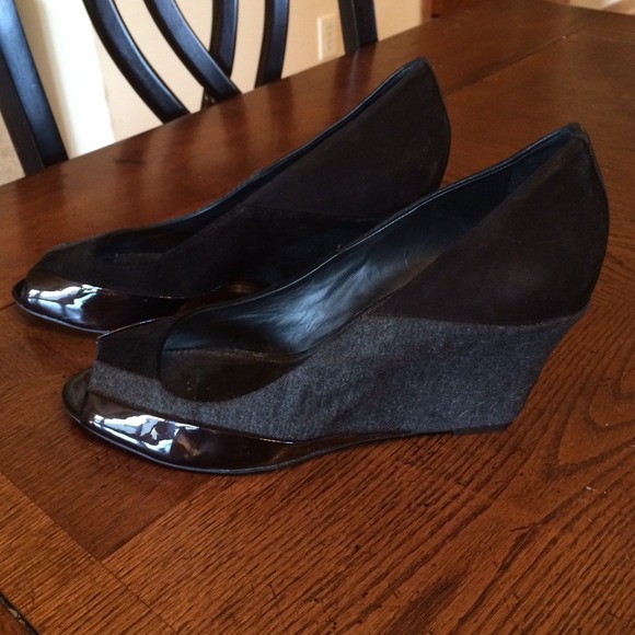 BUNDLED! Anthropologie 7 For All Mankind Wedge - Picture 3 of 4