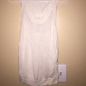 BCBG sleeveless sweater **make an offer**