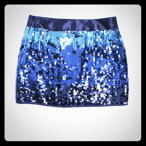 Express ombre sequins skirt!