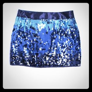 Express ombre sequins skirt!