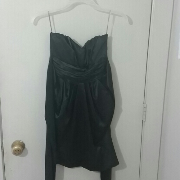 Strapless Little Black Dress