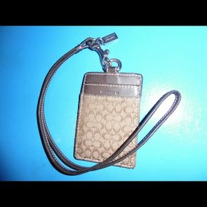 Price REDUCED! Brown Classic "C" I.D. holder