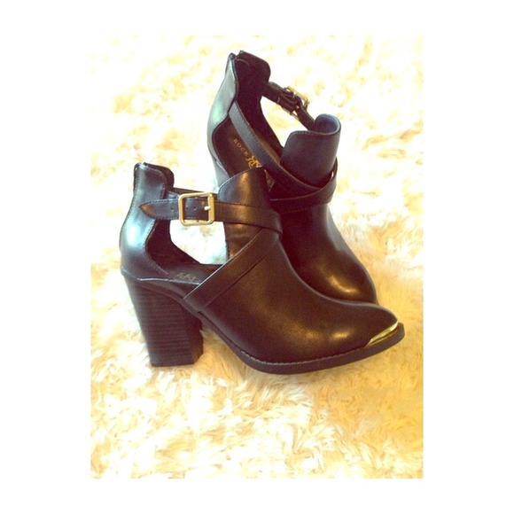 Cut Out Booties