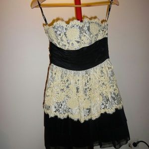 PRICE REDUCED! ! Super cute strapless lace dress