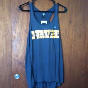 Young and reckless tank top
