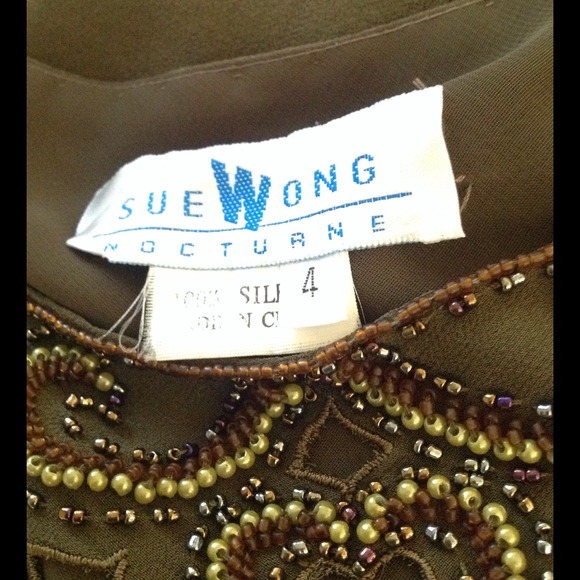 Sue Wong Nocturne Beaded Tunic 4 - Picture 4 of 4