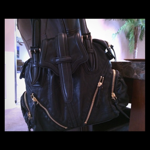 Botkier black leather handbag