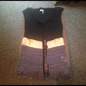 Knit vest