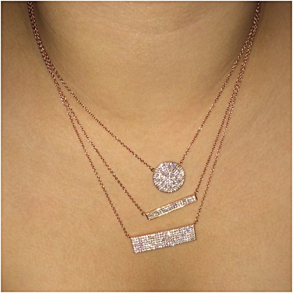 Sterling Silver Pavé Circle - Picture 1 of 4