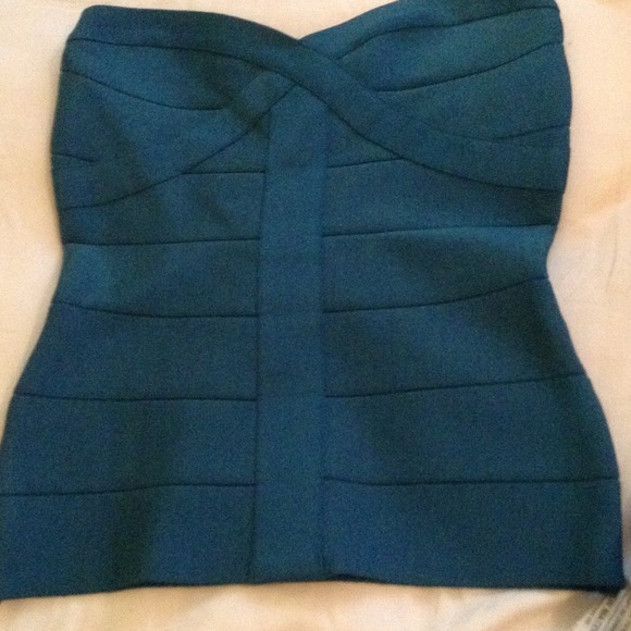 Green Top from bebe....