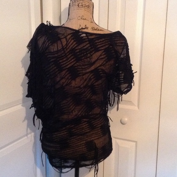 Bundle for @jennymayola  Black Sheer Top - Picture 2 of 2