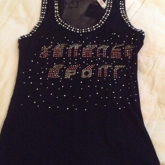 Black Versace Sport Top...