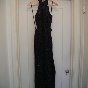 Beaded evening gown!