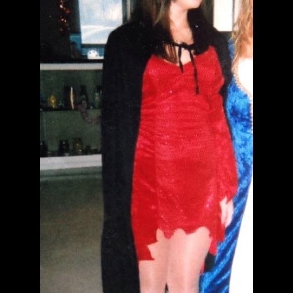 Sequin devil costume