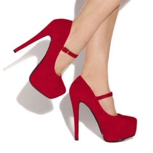 Sexy red heels