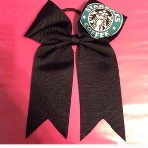 3 Starbucks Cheer Bows