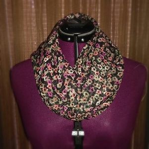Posies floral infinite scarf