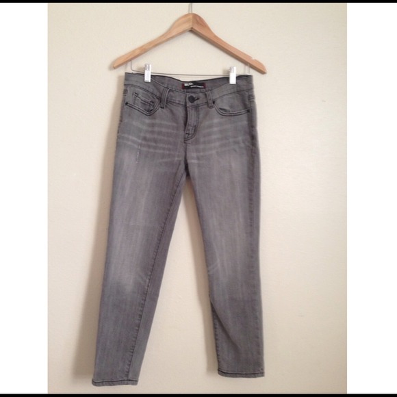 UO Grey Cigarette Skinny Jeans