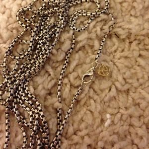 Authentic David yurman long box chain