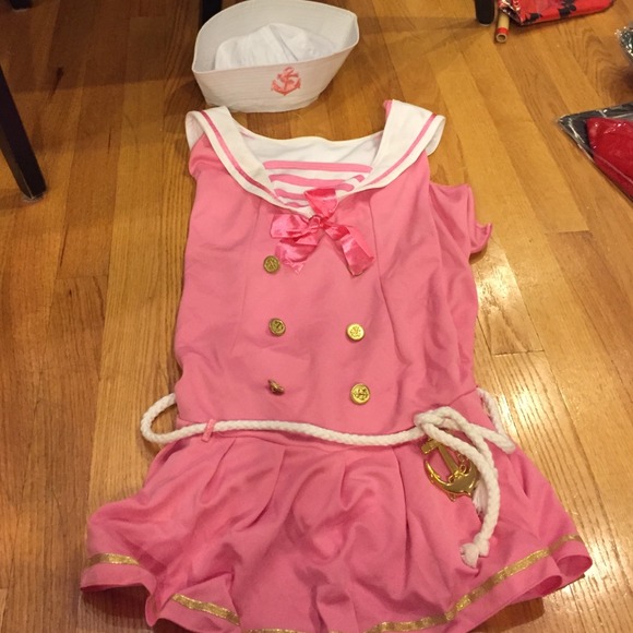 Pink sailor halloween costume