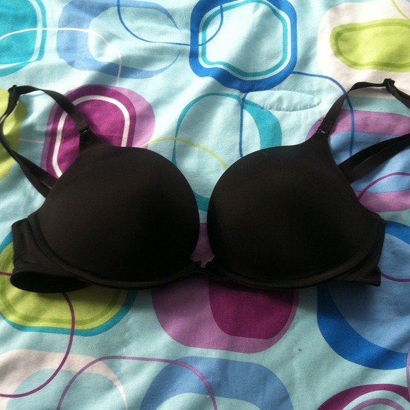 Pink/black PINK bra
