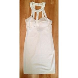 😻 Foreign Exchange White Cutout Vegas Dress 😻