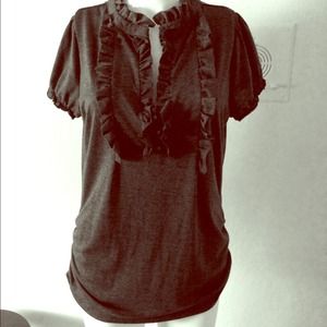 Dark grey blouse
