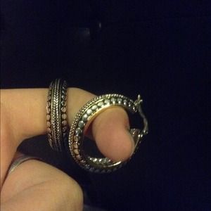 Premiere Designs Vintage hoop earrings