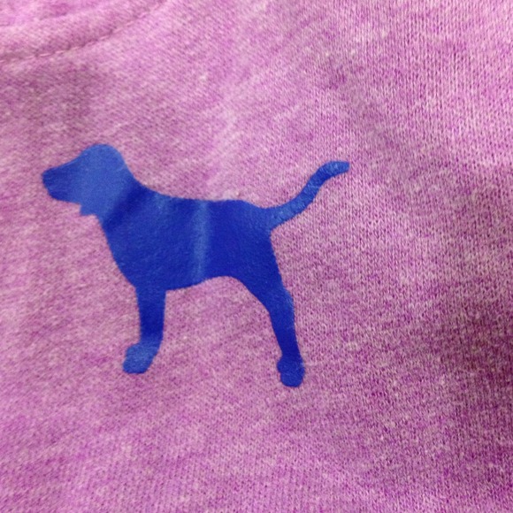 Pink zipper sweatshirt size medium