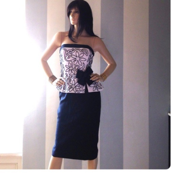 Christian Dior peplum perfect dress - Picture 4 of 5