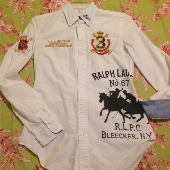 Ralph Lauren Slim Fit Oxford Size 2