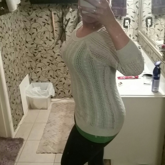 LAST CHANCE DONATING SOON nwot open knit sweater - Picture 3 of 4