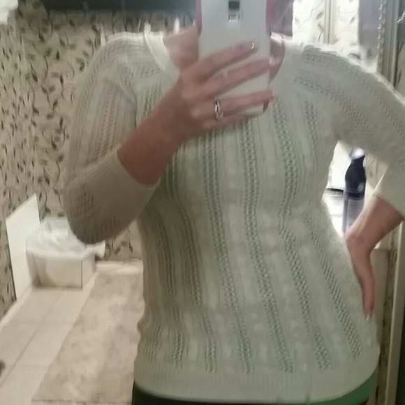 LAST CHANCE DONATING SOON nwot open knit sweater - Picture 4 of 4
