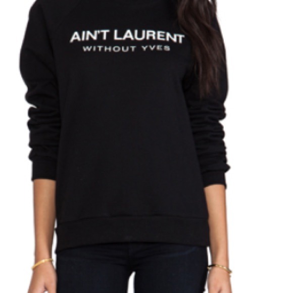 Ain't Laurent without Yves