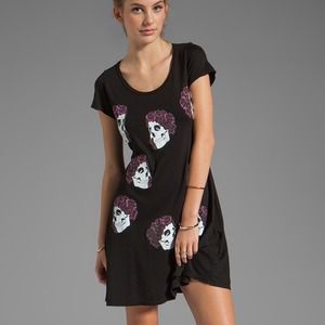 Abby mini color skull dress